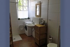 Ferienwohnung Bucheneck: das Bad